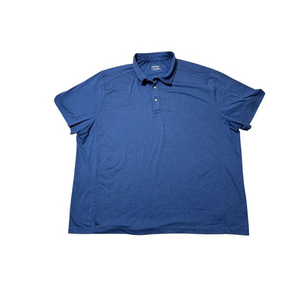 UNTUCKIt short Sleeve Polo/Golf shirt, size XXXL, Blue, Performance material - Picture 1 of 10